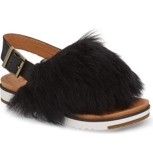 UGG Holly Genuine Shearling Sandals